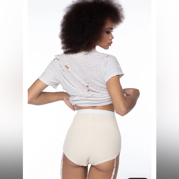 NWOT Solstice Intimates Toasty Garter Underwear AND Thigh-High Socks Size Medium - Picture 4 of 11